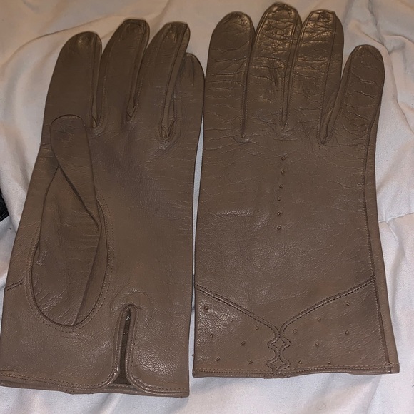 1950’s Elegant Glove Collection in Black, Brown, blue and Cream size 6 1/5 - Picture 9 of 14
